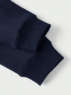 Zip-up with half zipper