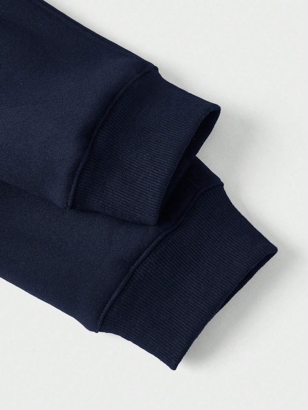 Zip-up with half zipper