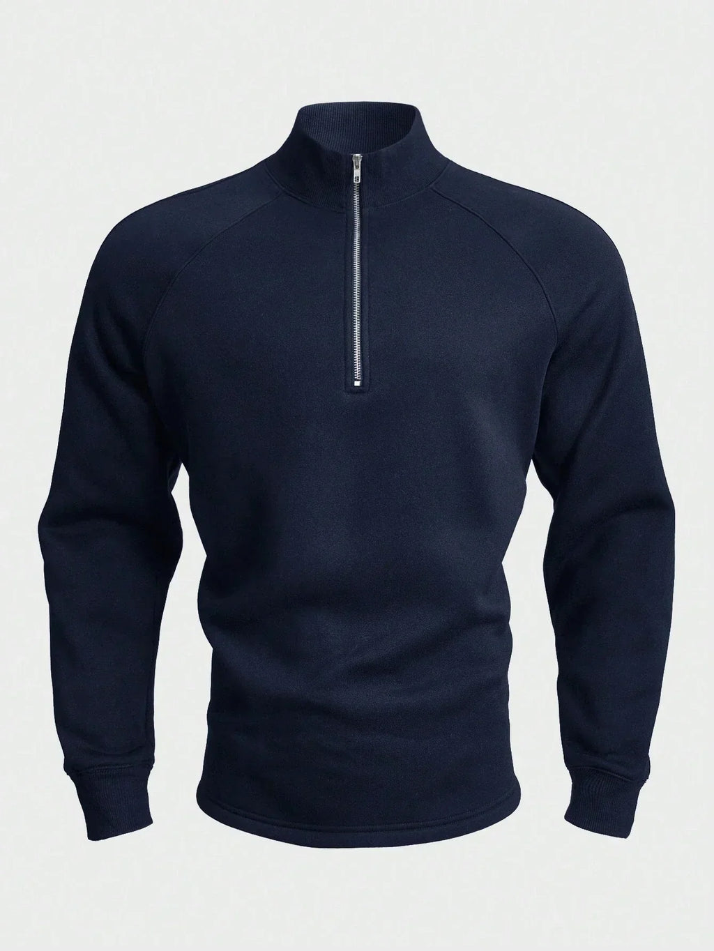 Zip-up with half zipper