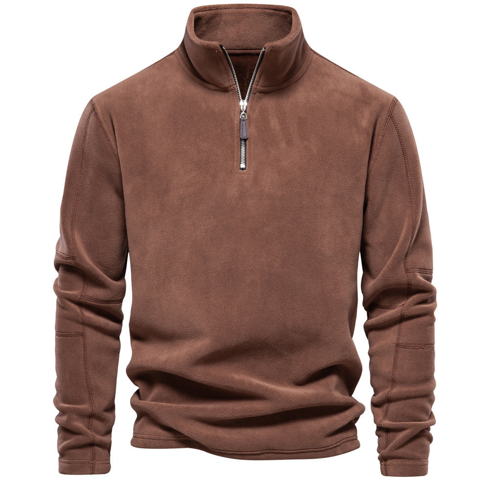 Sweater with Quarter Zip
