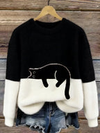 Elegancki Sweter w Kotki