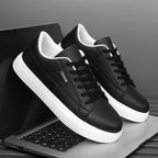 Nolan | Lekkie Skórzane Sneakersy