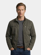 Kacper | Vintage Field Jacket w Oliwkowej Zieleni