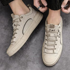 UrbanEdge | Skórzane Sneakersy Dzienne
