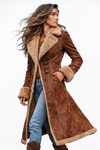 AMELIE™ | Długi płaszcz w stylu vintage