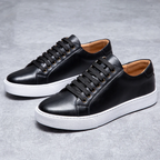 Alviro | Włoskie Skórzane Sneakersy