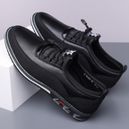 Lavio | Wygodne Skórzane Sneakersy