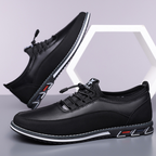 Lavio | Wygodne Skórzane Sneakersy