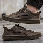 UrbanEdge | Skórzane Sneakersy Dzienne