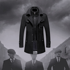 Konrad | Zimowy Płaszcz w Stylu Peaky Blinders