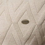Men's Sweater with Check Design