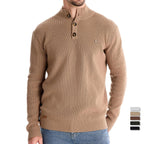 Men's Button Knit Sweater