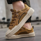UrbanEdge | Skórzane Sneakersy Dzienne