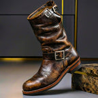 Bancroft | Skórzane Buty Vintage