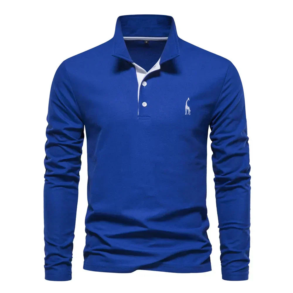 Long-Sleeved Polo